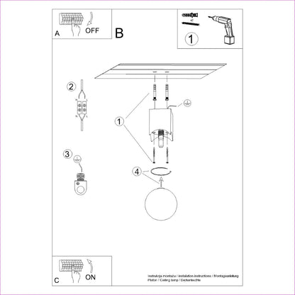 SOLIS plafondlamp