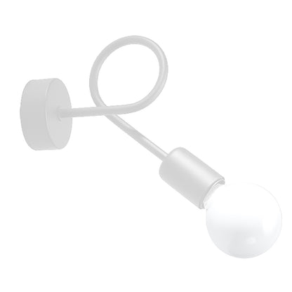 LOOP wandlamp in wit