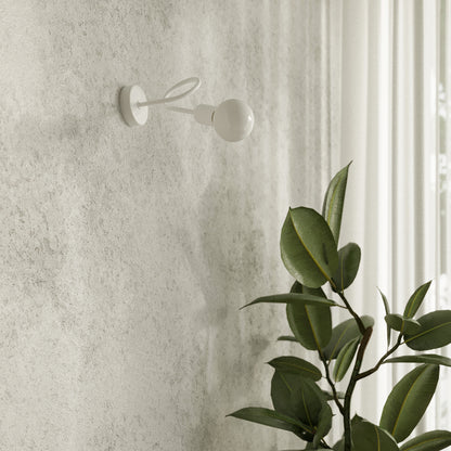LOOP wandlamp in wit