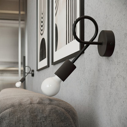 LEVAR wandlamp in zwart