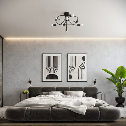 LEVAR wandlamp in zwart