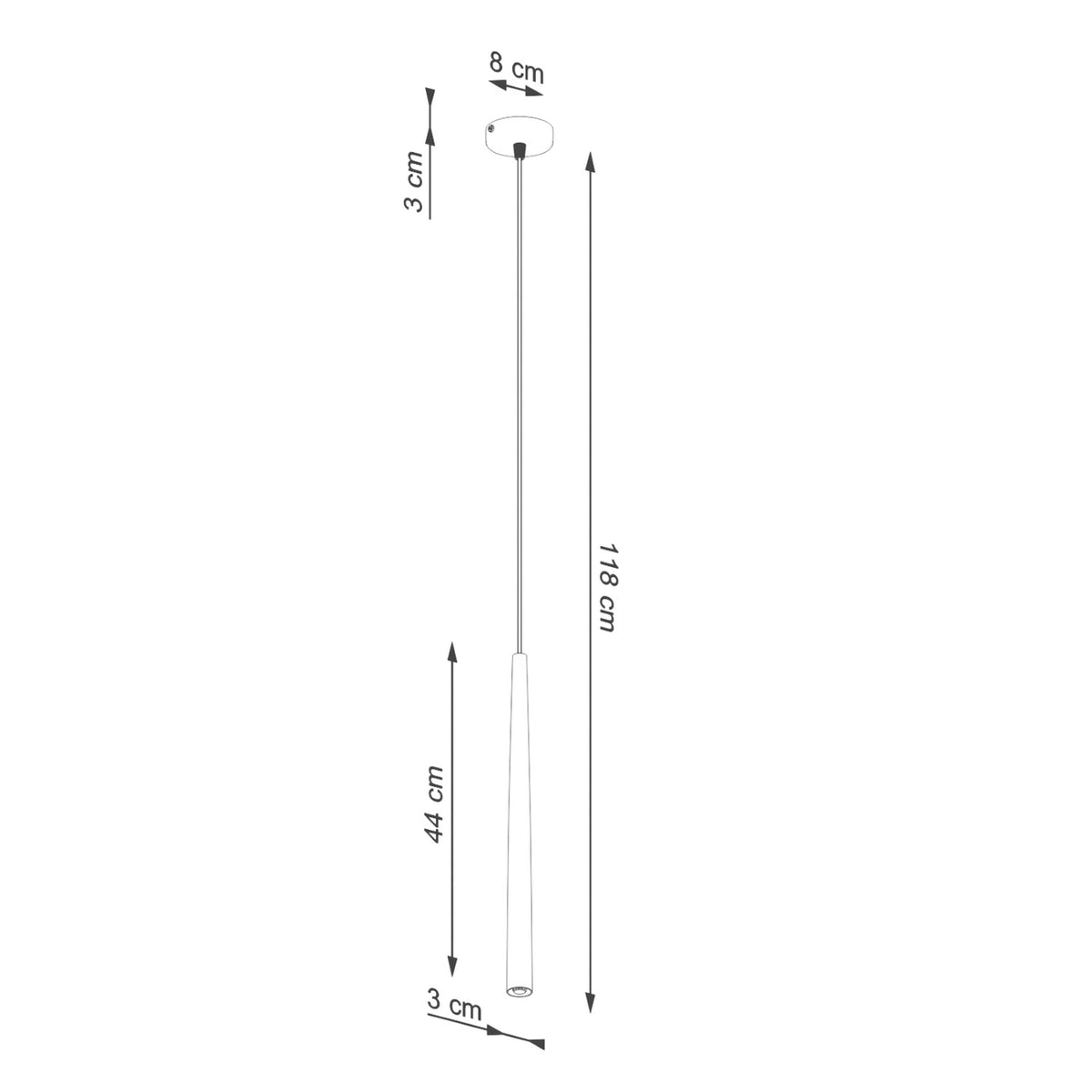 BLISS 1 vloerlamp zwart