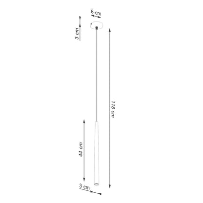 BLISS 1 vloerlamp zwart