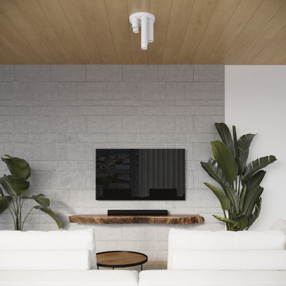 LAGOS 3P plafondlamp wit
