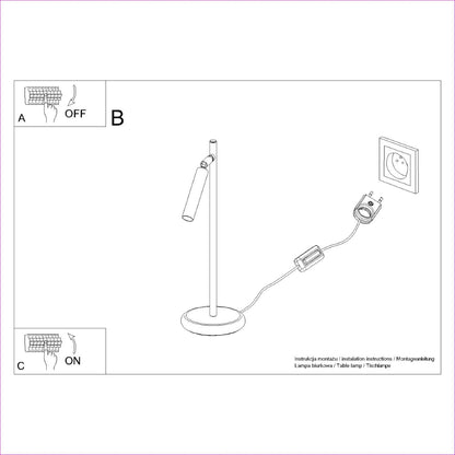 PASTELO bureaulamp wit