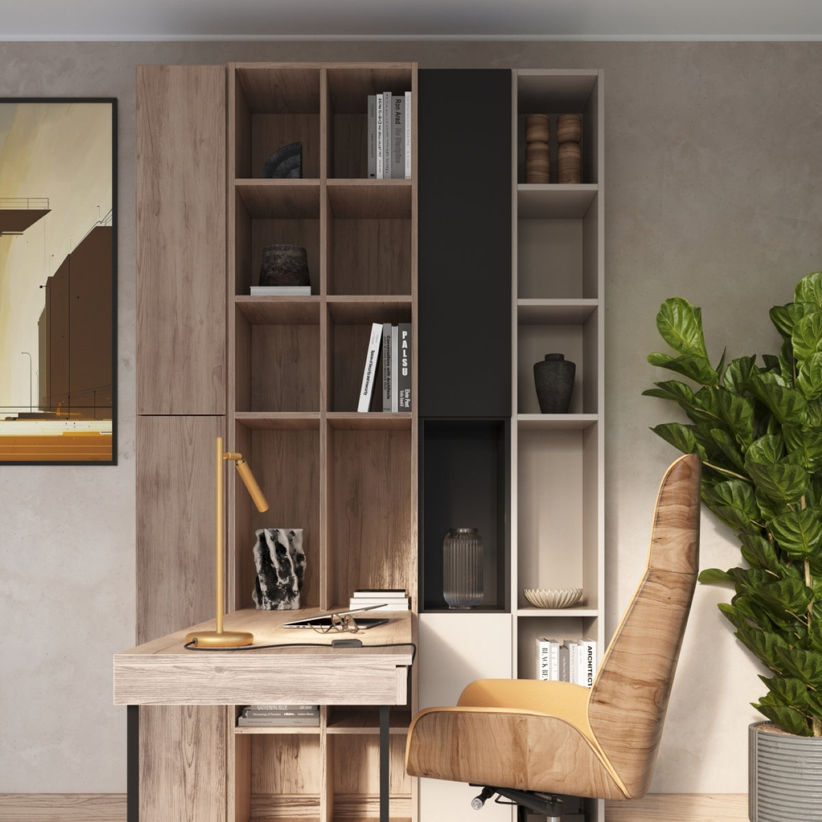 PASTELO bureaulamp goud
