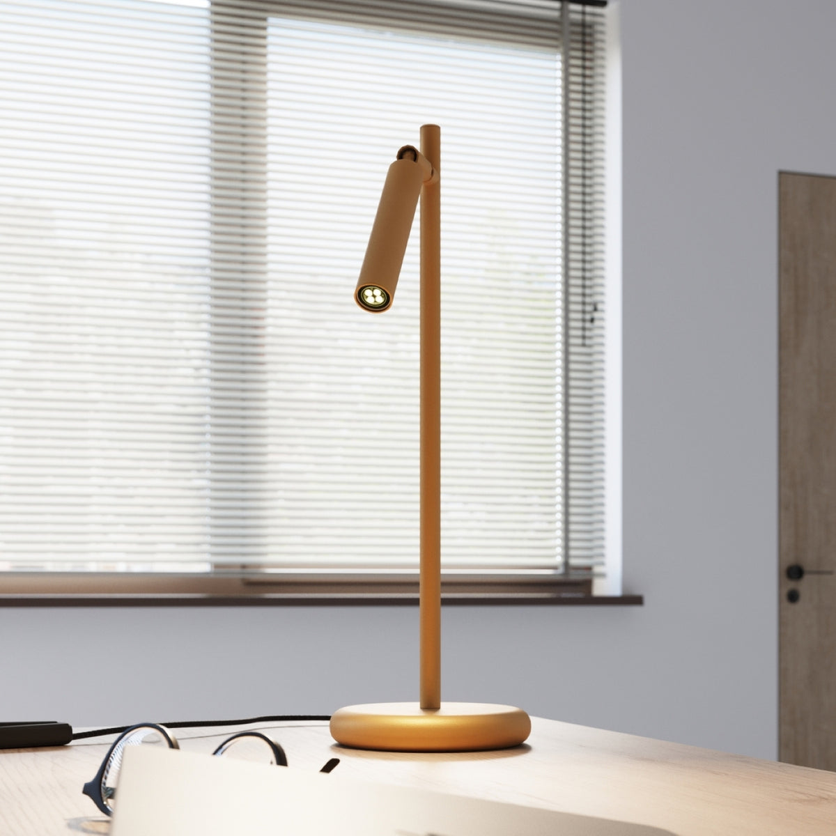 PASTELO bureaulamp goud