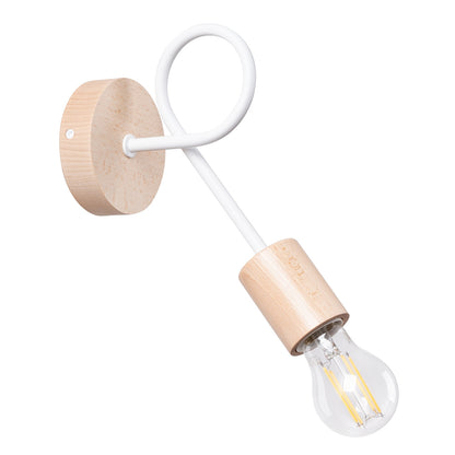 EMBER wandlamp wit