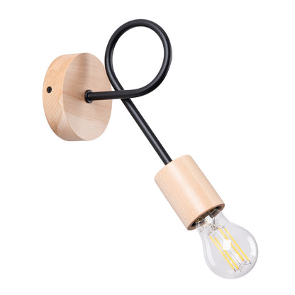 EMBER wandlamp zwart
