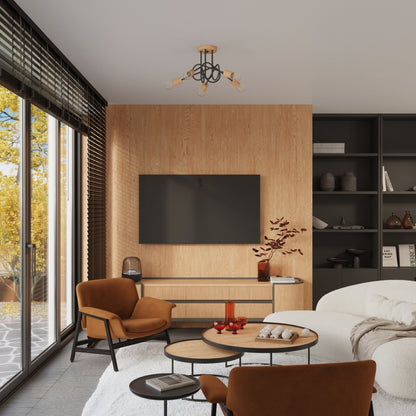 EMBER wandlamp zwart