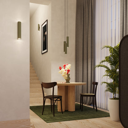 LAGOS 2 wandlamp olijfgroen