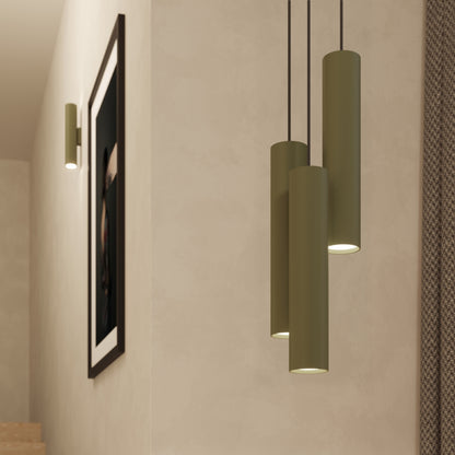 LAGOS 2 wandlamp olijfgroen