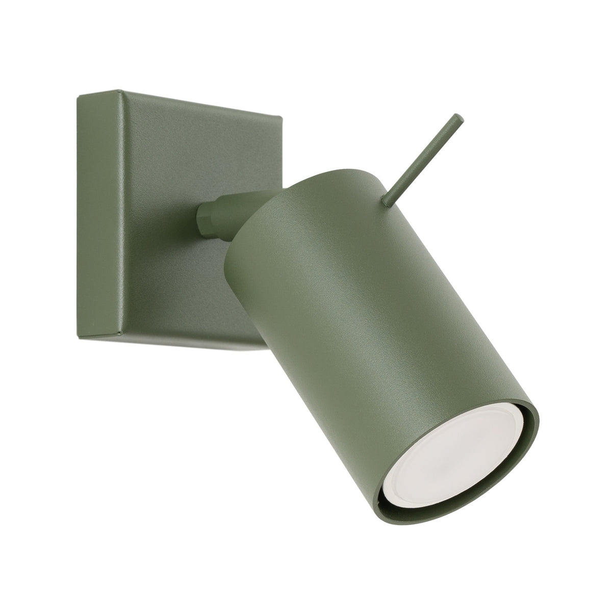 RING wandlamp in olijfgroen