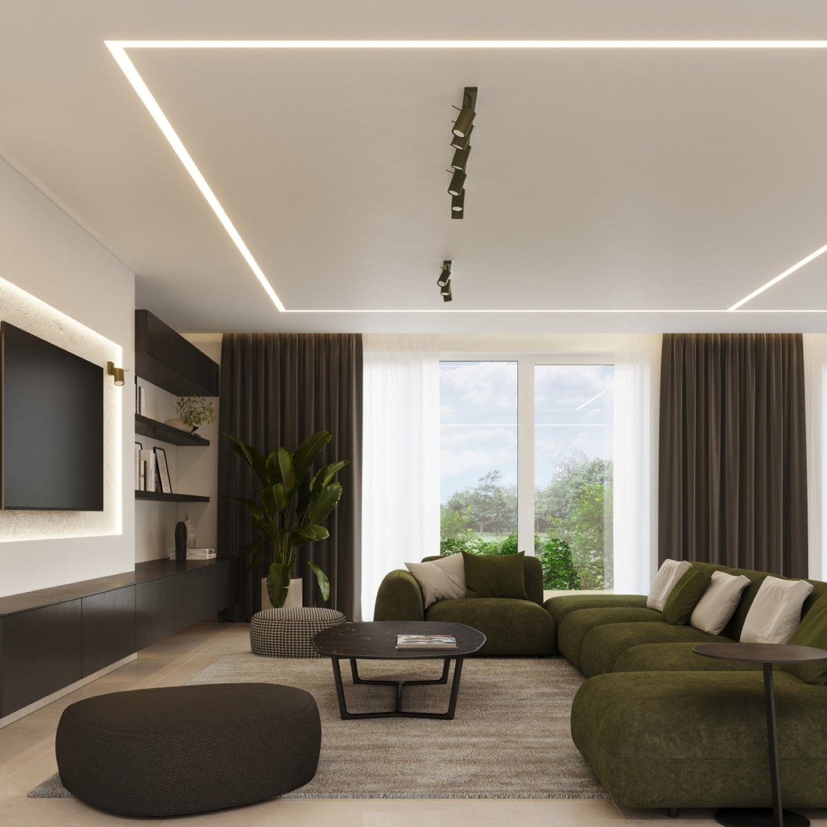 RING 4L plafondlamp
