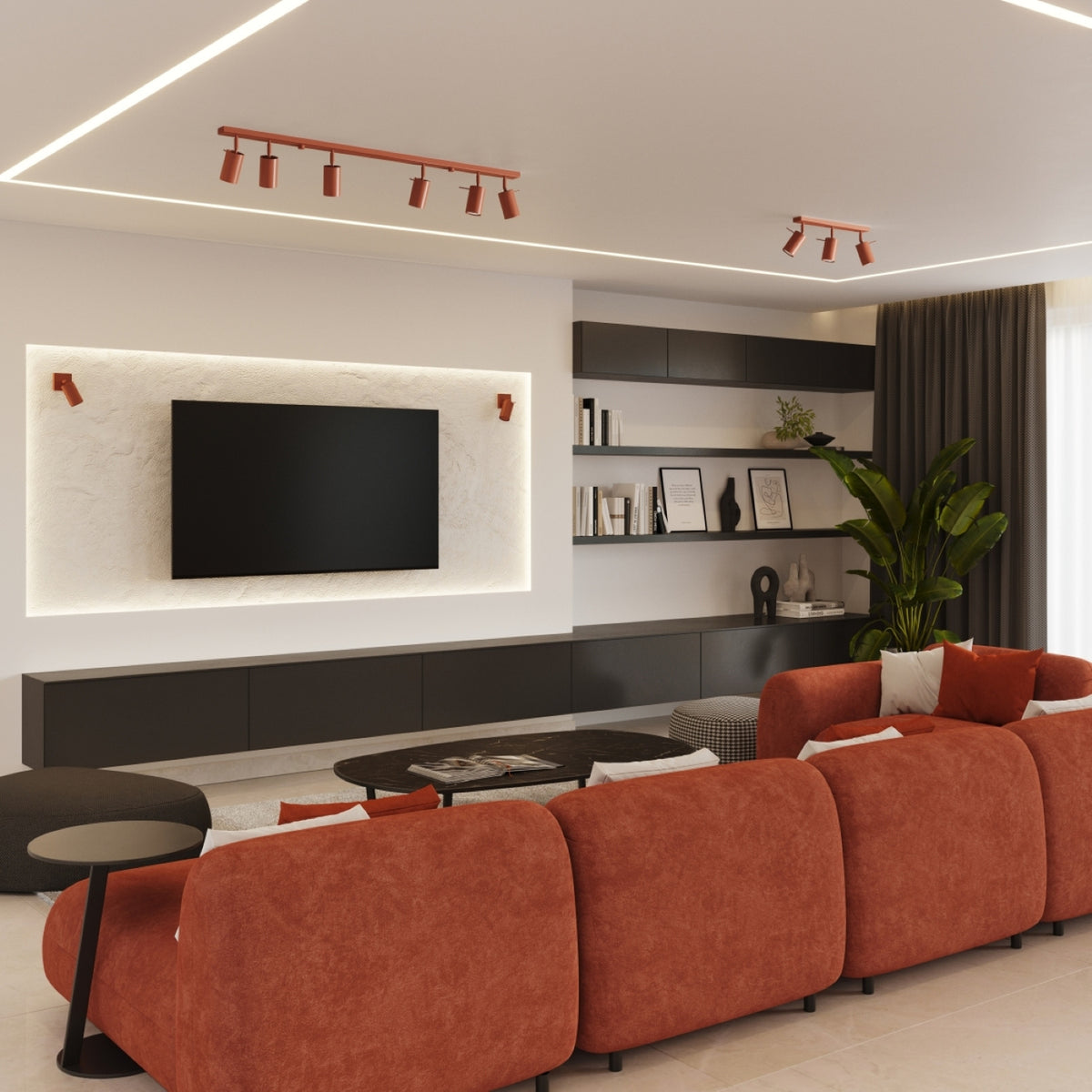 RING 3P plafondlamp