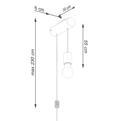 NIMBI E27 wandlamp