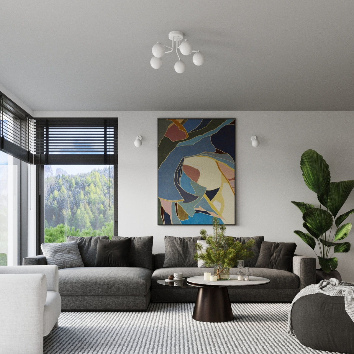 ASTRAL 1 wandlamp wit