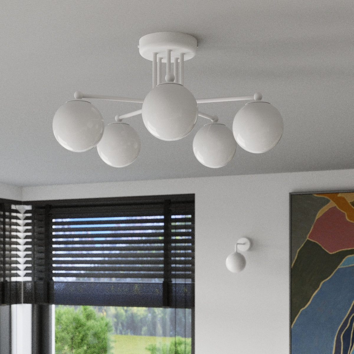 ASTRAL 1 wandlamp wit