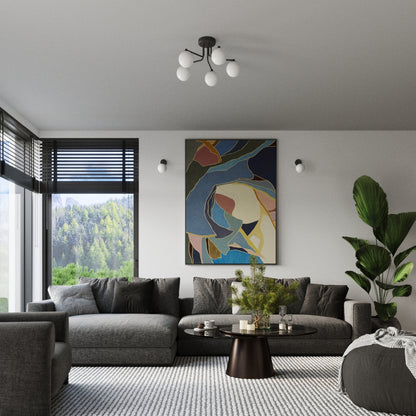 ASTRAL 1 wandlamp zwart