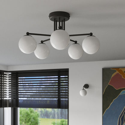 ASTRAL 1 wandlamp zwart