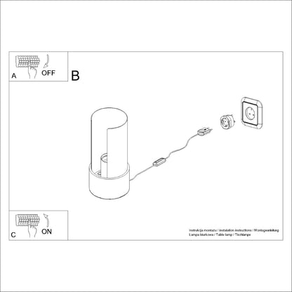 FLASH bureaulamp wit