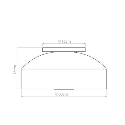 OMIQ plafondlamp wit