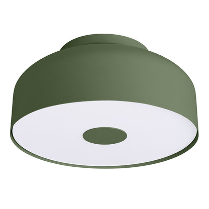 OMIQ plafondlamp olijfgroen