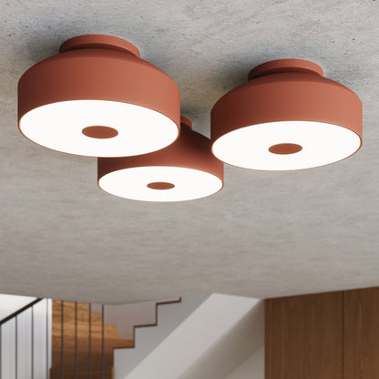 OMIQ plafondlamp okerrood