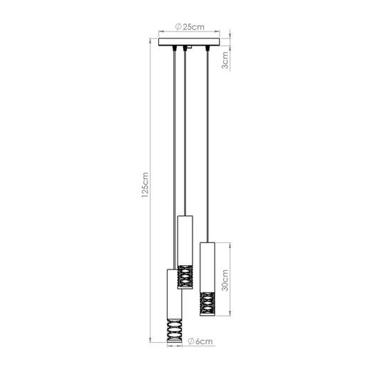 LAMI 3P hanglamp