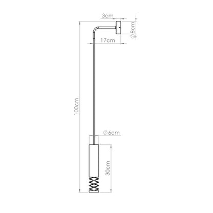 LAMI wandlamp in wit