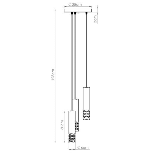 LIRO 3P hanglamp