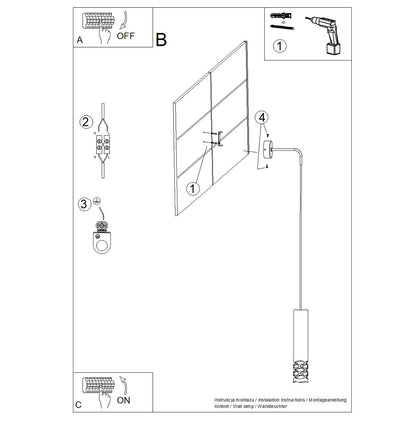 LIRO wandlamp in wit