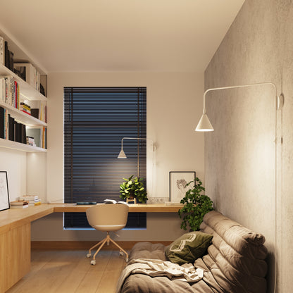 NOX wandlamp in wit