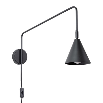 NOX wandlamp in zwart