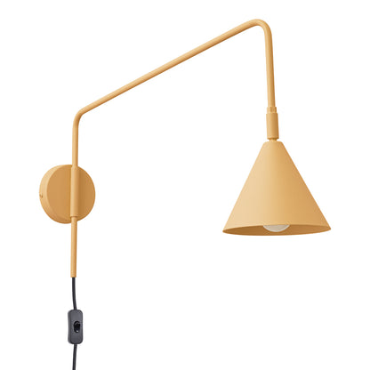 NOX wandlamp in goud