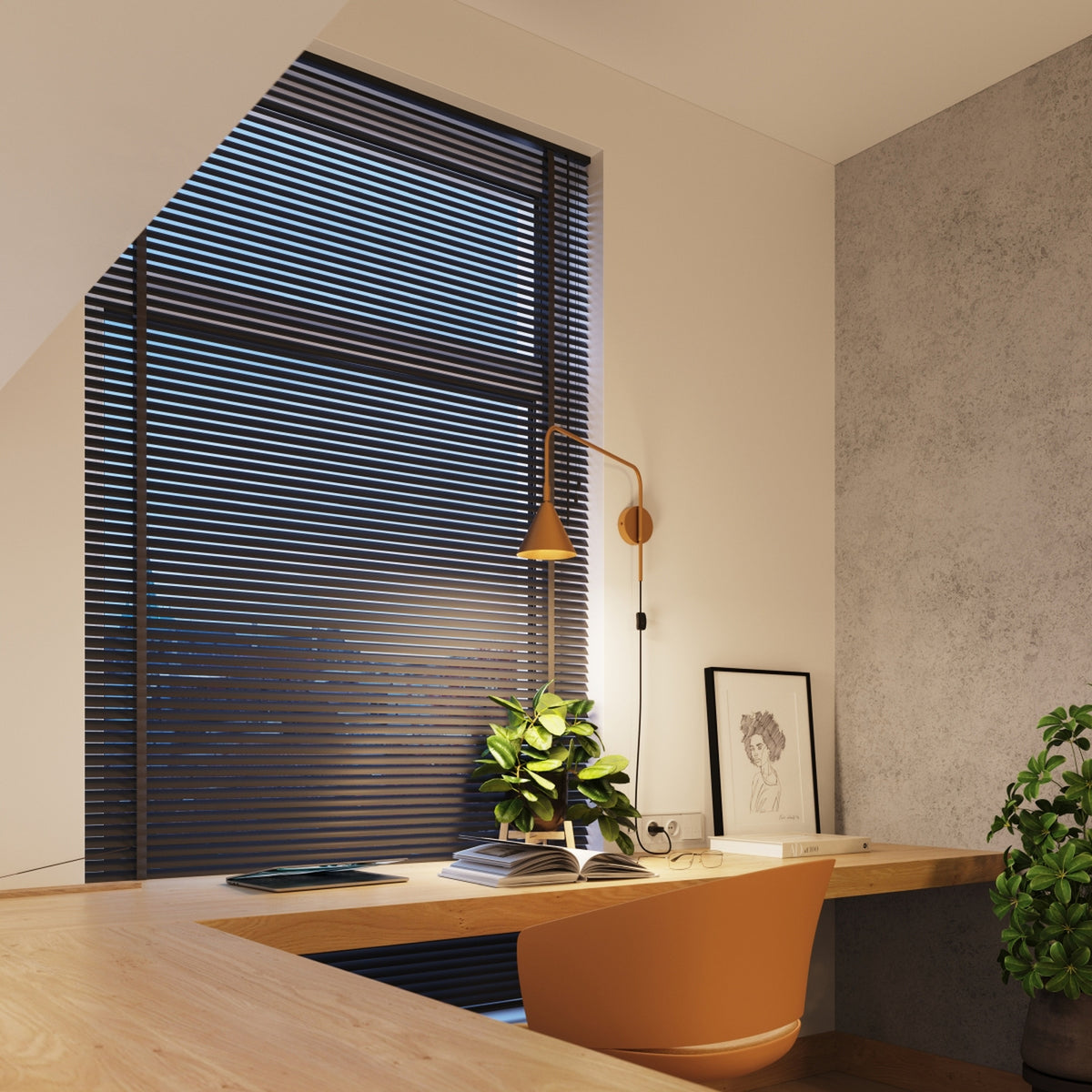 NOX wandlamp in goud