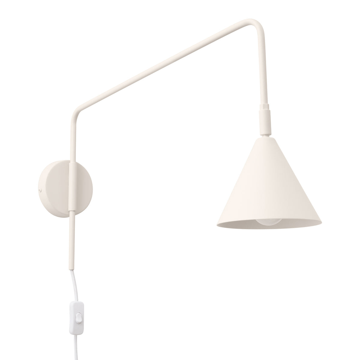 NOX wandlamp in beige