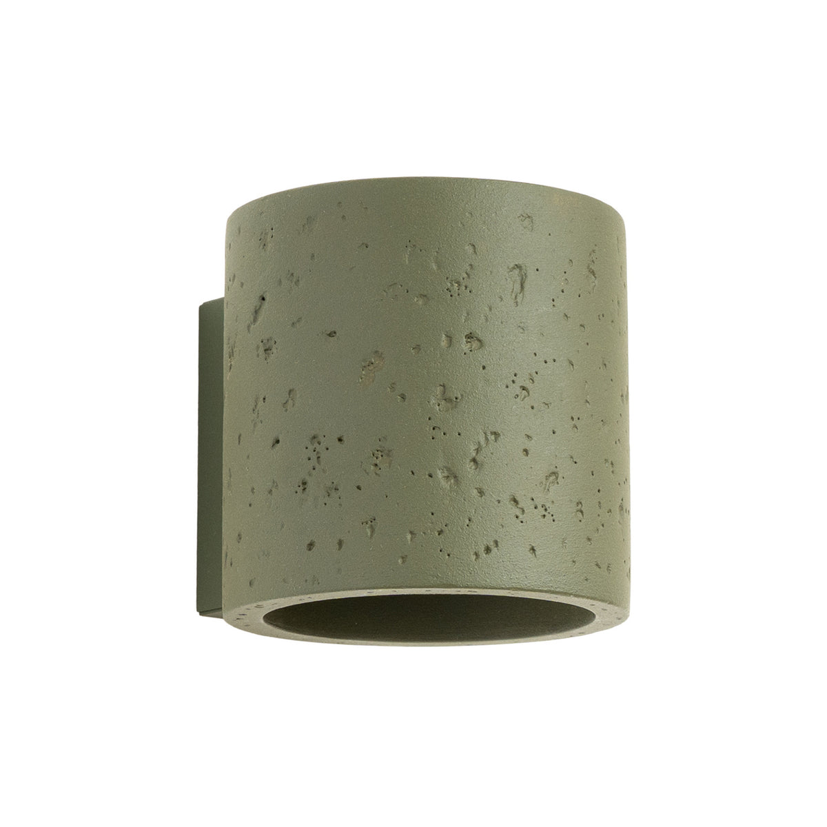 ORBIS wandlamp in beton olijfgroen