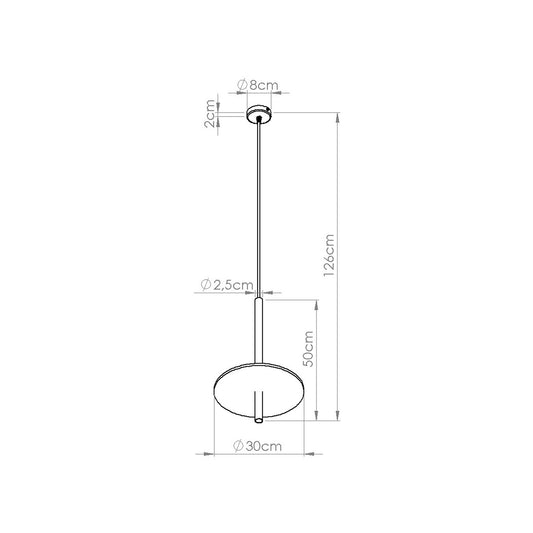 FELTRO 1 hanglamp