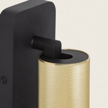 Wandlamp Astravo goud vooraanzicht