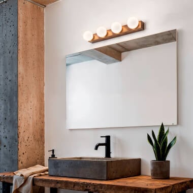 Wandlamp Culmivo zwart zijaanzicht