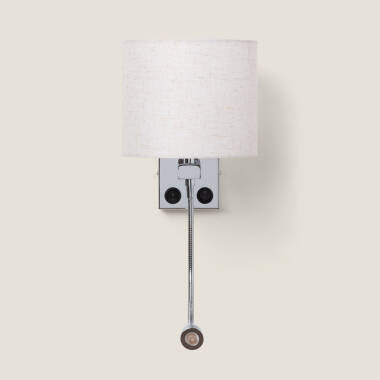 Wandlamp Torvaro aan de wand gemonteerd