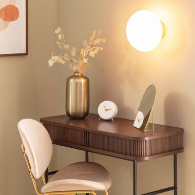Wandlamp Curvano zijaanzicht