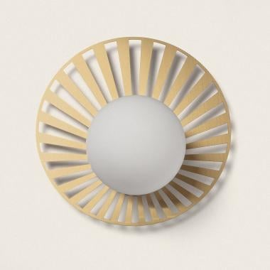 Wandlamp Kustano gemonteerd aan de wand