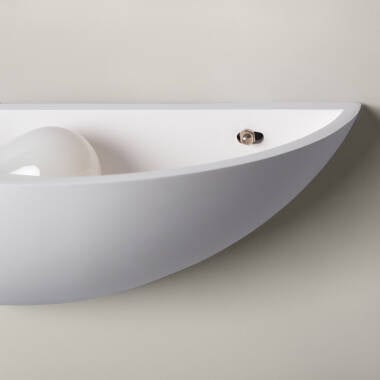 Lichtwerking van wandlamp Quinavo op de muur
