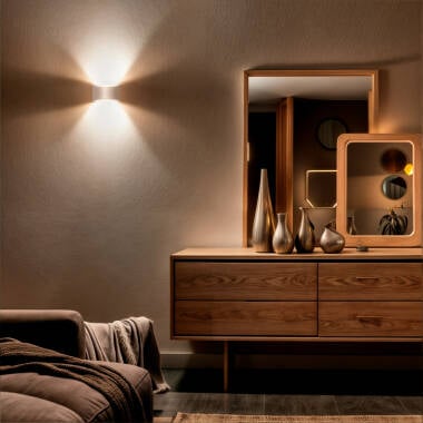 G9 fitting van wandlamp Sevrano in detail