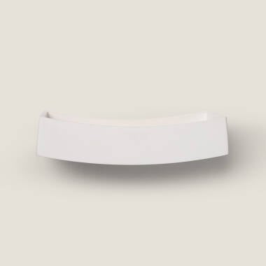Lichtbaan van wandlamp Tundaro op de muur