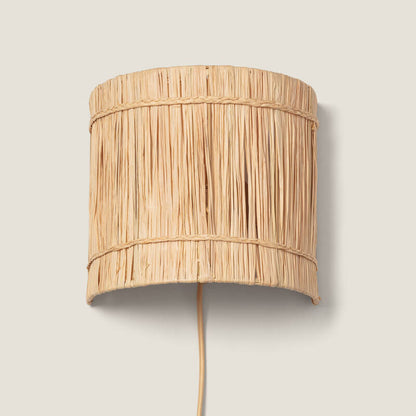 Wandlamp Nuvaro natuurlijke vezels (afbeelding 4)