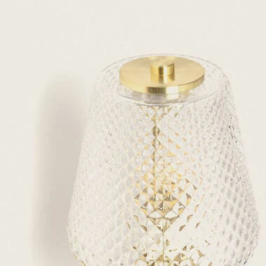 Wandlamp Ospiano goud, glas en metaal (afbeelding 5)