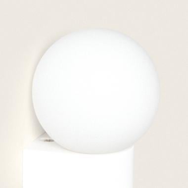 Wandlamp Fernavo brandend met licht naar boven en beneden